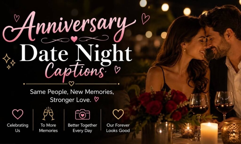 Anniversary Date Night Captions