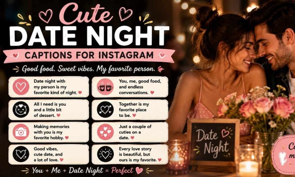 Cute Date Night Captions for Instagram
