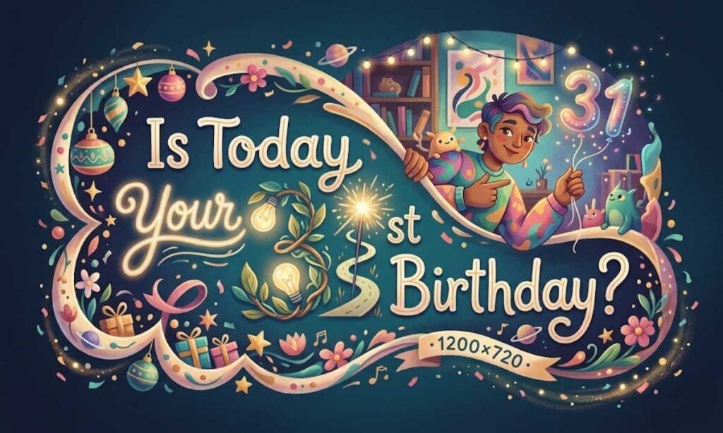 Is Today Your 31st Birthday