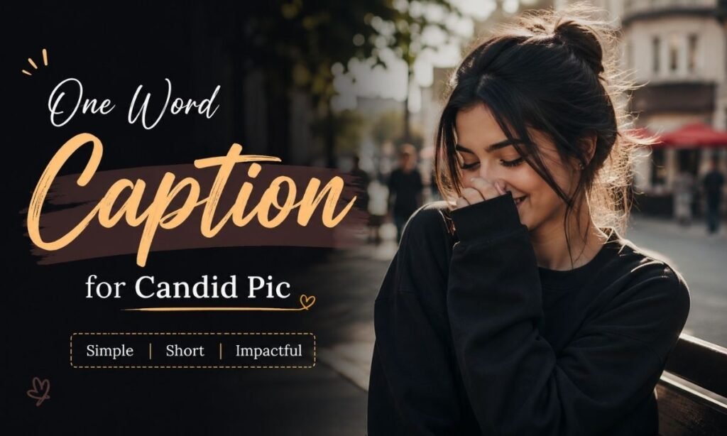 One Word Caption for Candid Pic