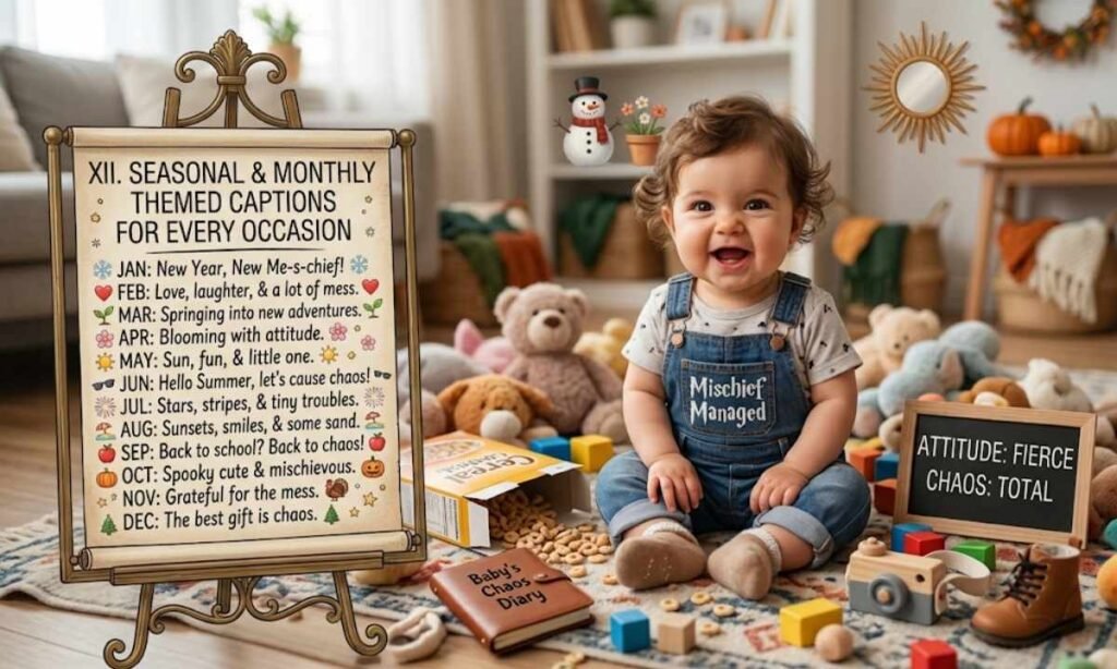 Seasonal and Monthly Themed Captions for Every Occasion
