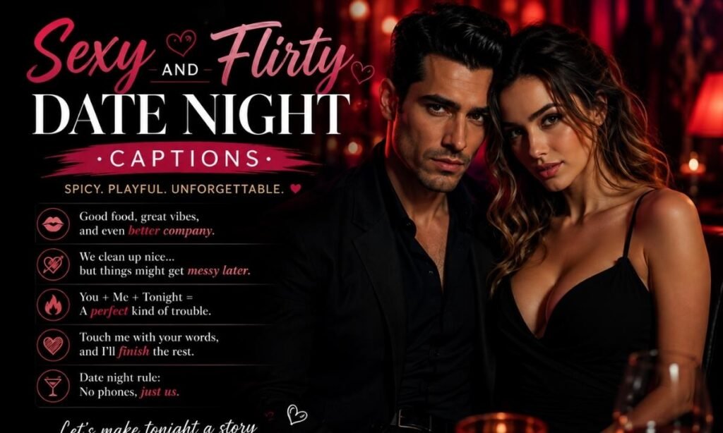 Sexy and Flirty Date Night Captions