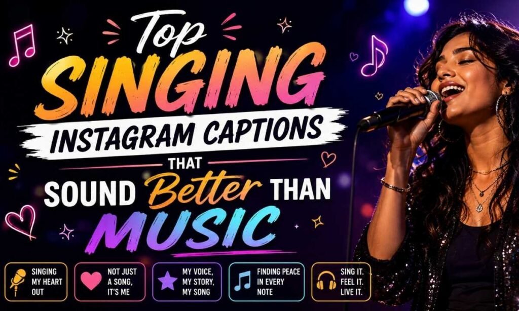 Top Singing Instagram Captions That Sound Better Than Music