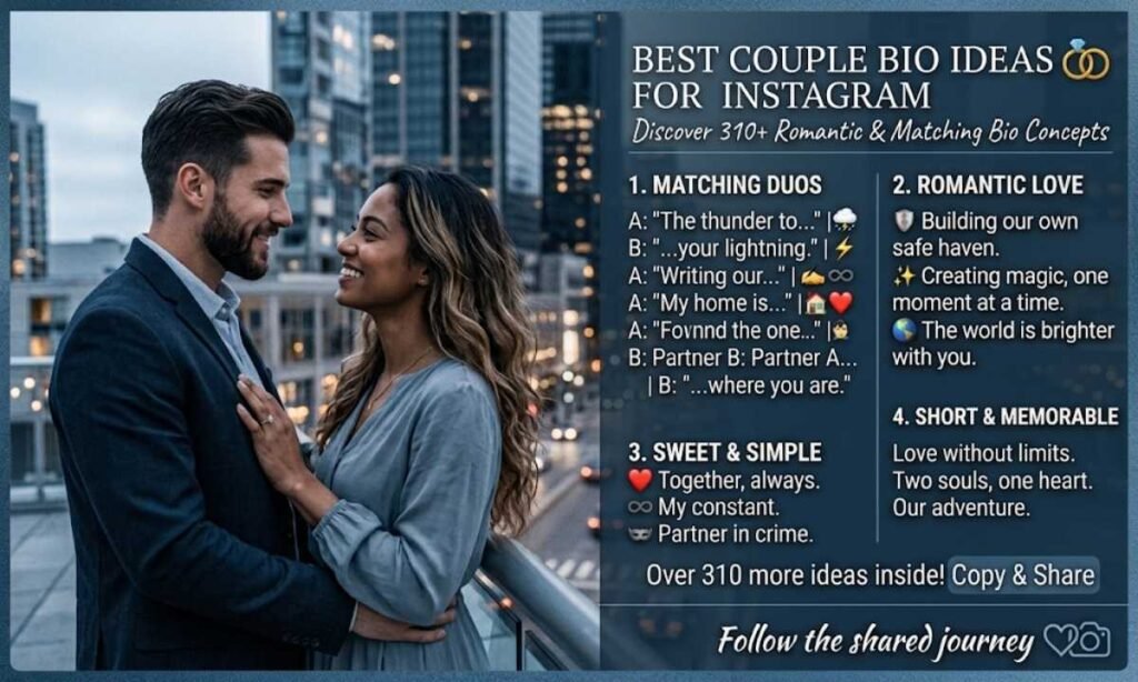 Best Couple Bio for Instagram