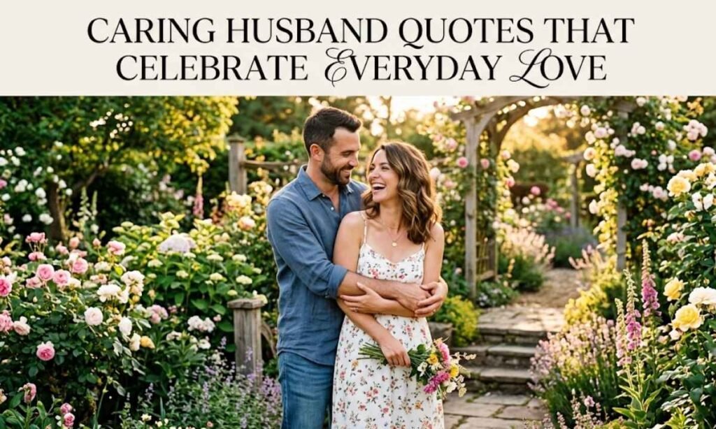 Caring Husband Quotes That Celebrate Everyday Love