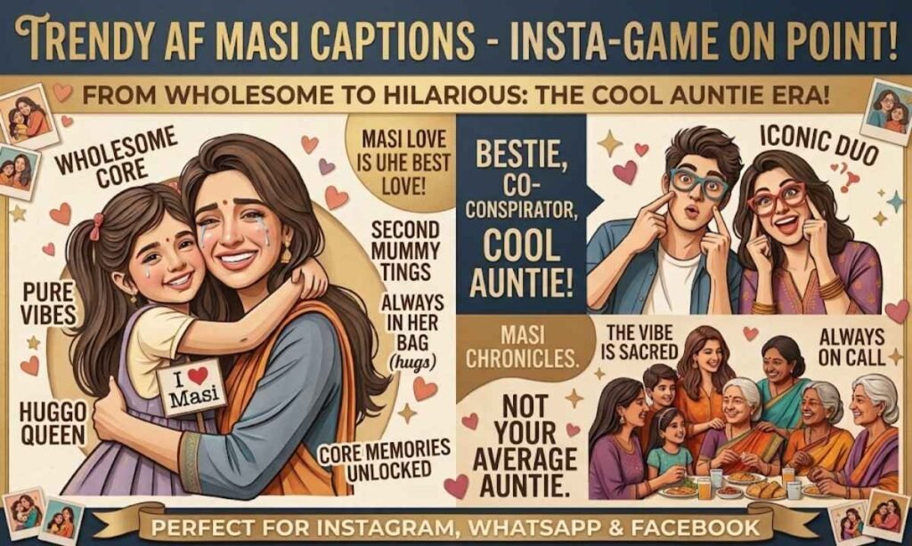Casual and Trendy Masi Captions