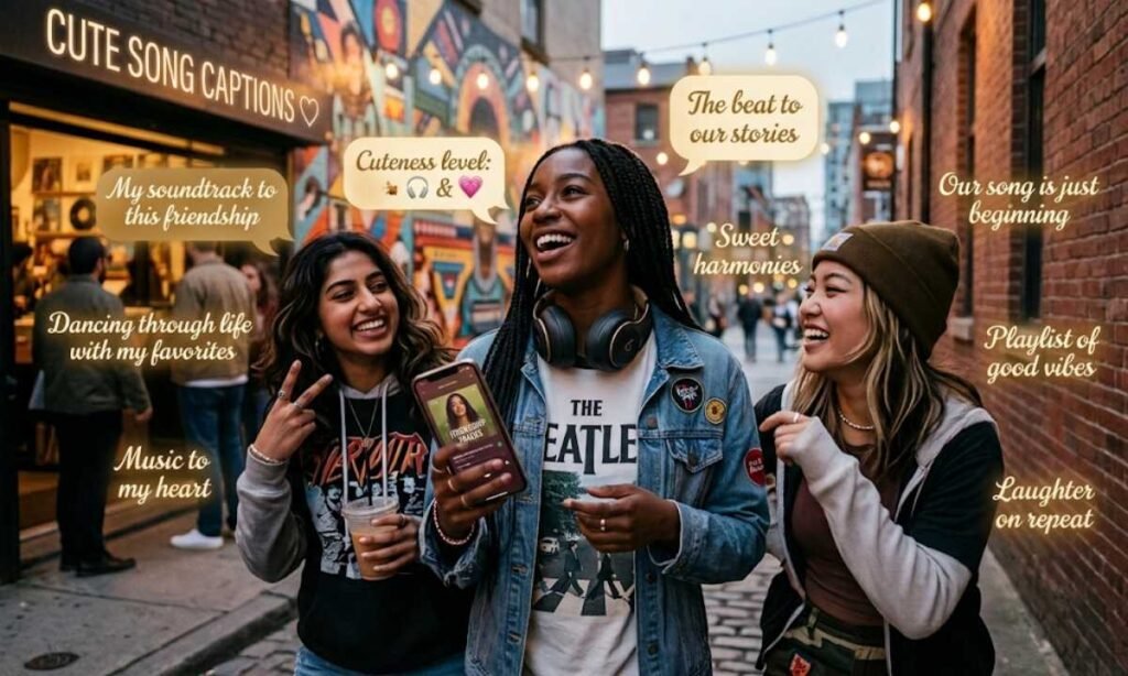 Cute Song Captions for Instagram