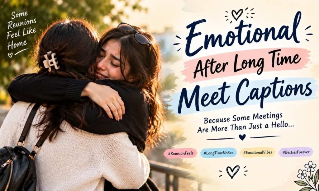 Emotional After Long Time Meet Captions
