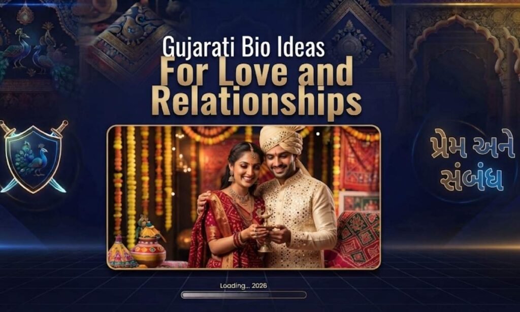 Gujarati Bio Ideas for Love and Relationships