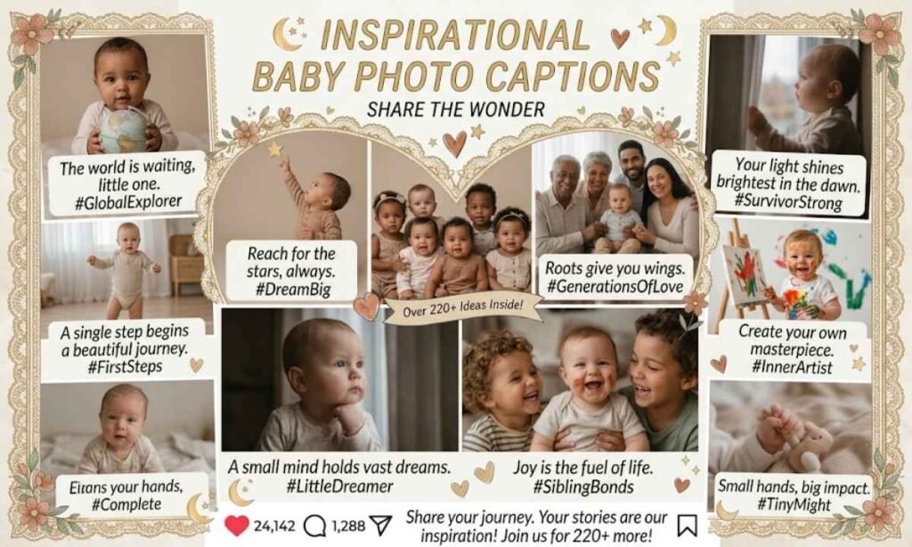 Inspirational Baby Photo Captions