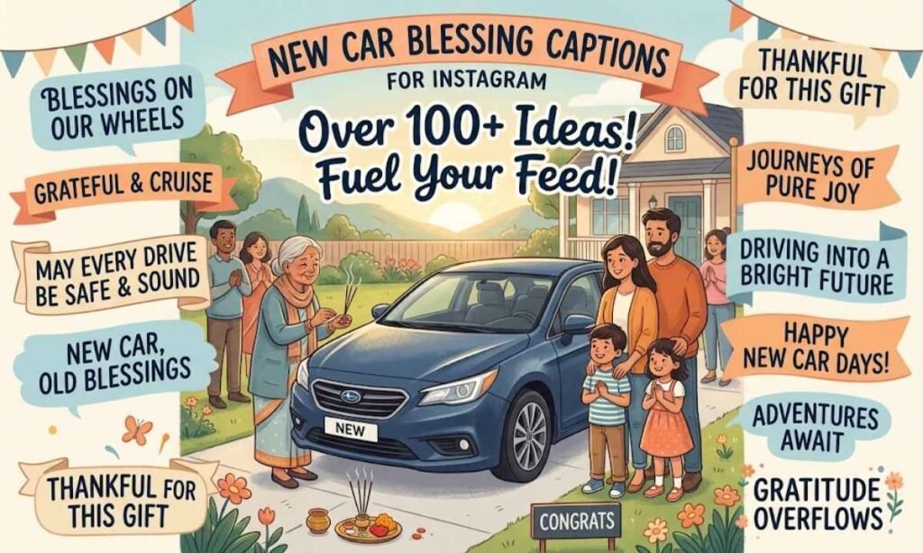 New Car Blessing Captions for Instagram