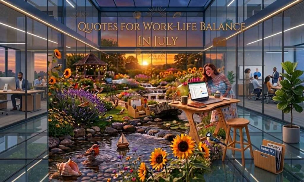 Quotes for Work-Life Balance in July