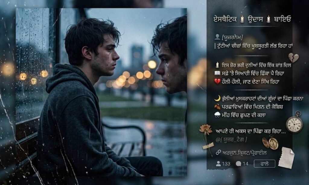Sad Bio for Instagram in Punjabi