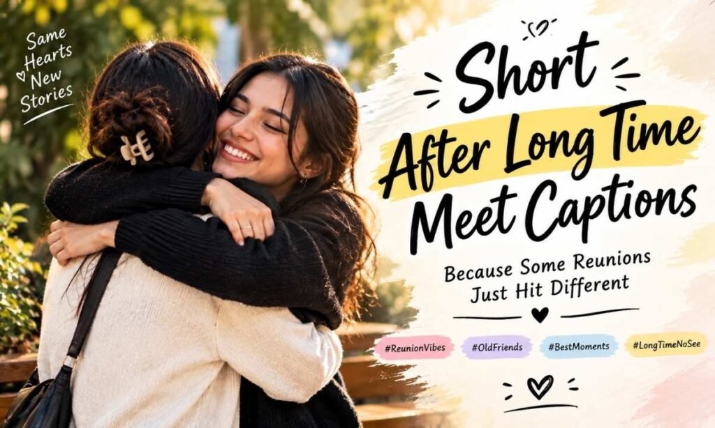 Short After Long Time Meet Captions