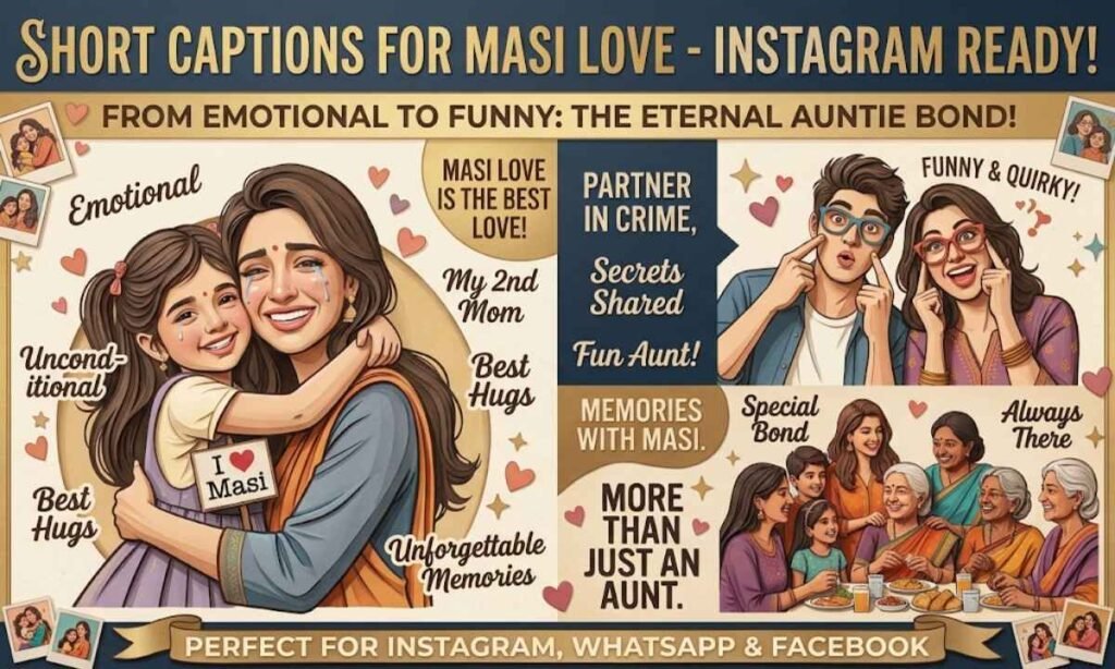 Short Caption for Masi Love on Instagram