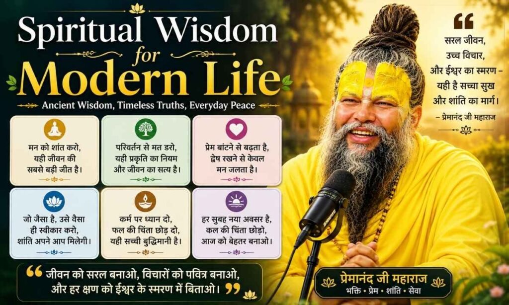 Spiritual Wisdom for Modern Life