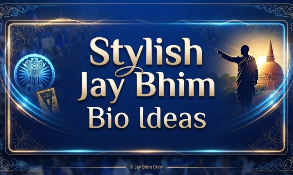 Stylish Jay Bhim Bio Ideas