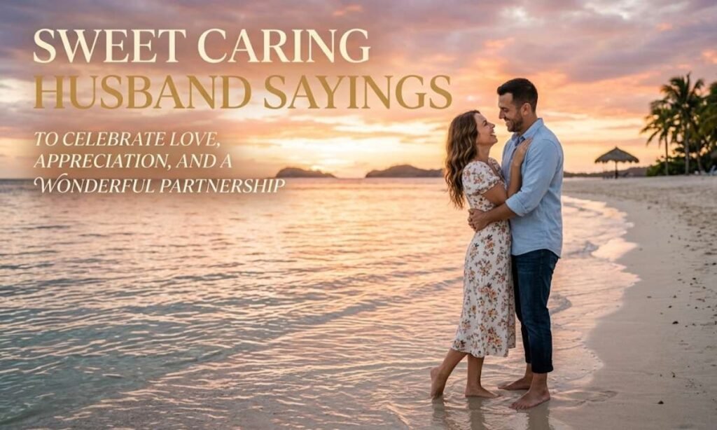 Sweet Caring Husband Sayings