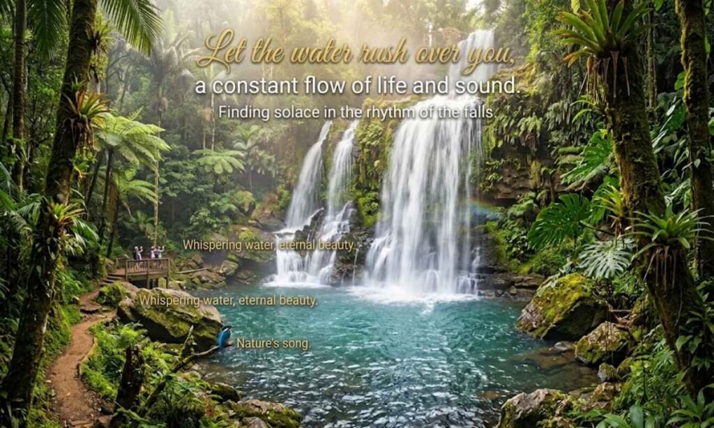 Waterfall Quotes for Instagram