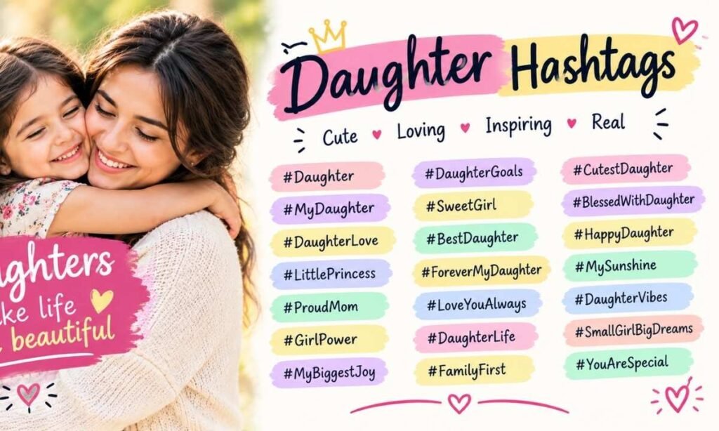 Daughter Hashtags