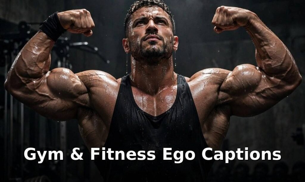 Gym & Fitness Ego Captions for Instagram