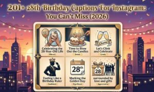 28th Birthday Captions For Instagram