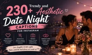 Trendy and Aesthetic Date Night Captions for Instagram