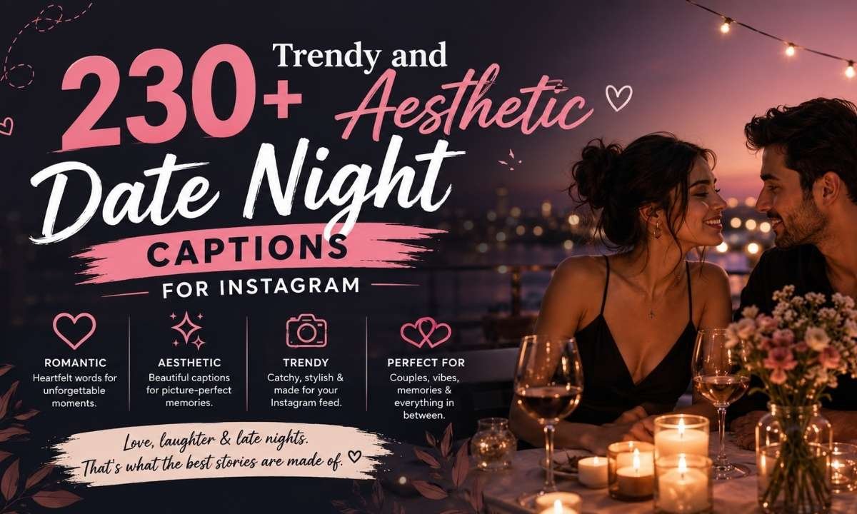 Trendy and Aesthetic Date Night Captions for Instagram