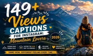 Views Captions For Instagram Mountain Lovers (2026)