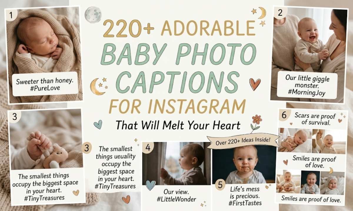 Adorable Baby Photo Captions for Instagram That Will Melt Your Heart