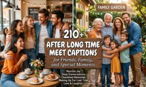 After Long Time Meet Caption for Friends, Family, and Special Moments