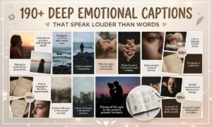 Deep Emotional Captions That Speak Louder Than Words