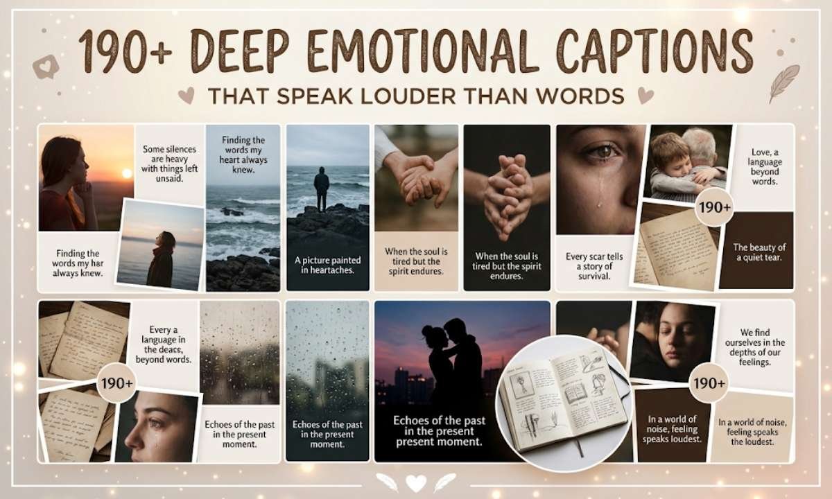Deep Emotional Captions That Speak Louder Than Words