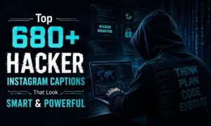 Hacker Instagram Captions That Look Smart & Powerful