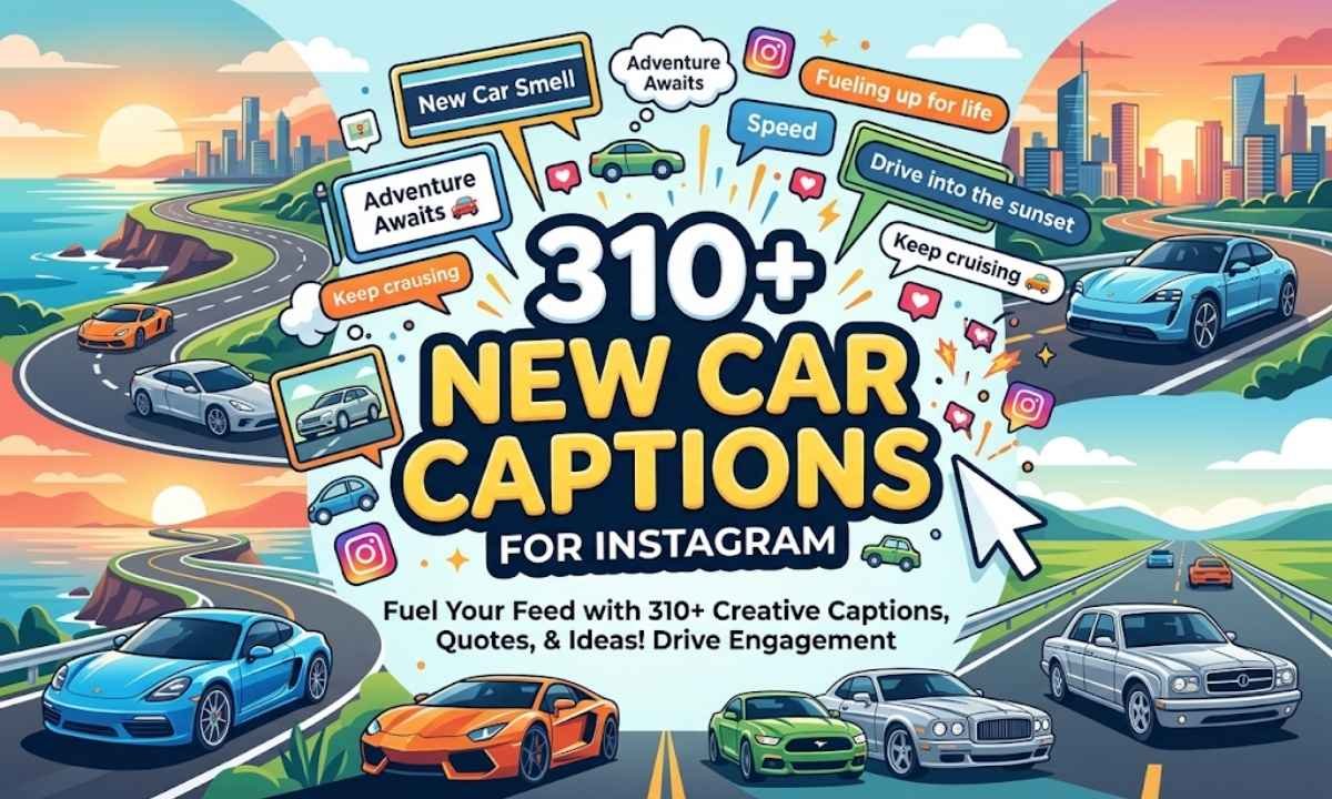 New Car Captions for Instagram