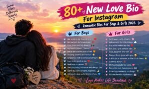 New Love Bio For Instagram