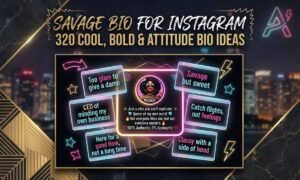 Savage Bio for Instagram