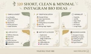 Simple Instagram Bio