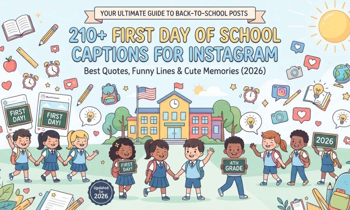 First Day of School Captions for Instagram