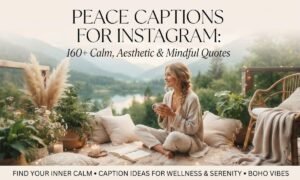 Peace Captions for Instagram
