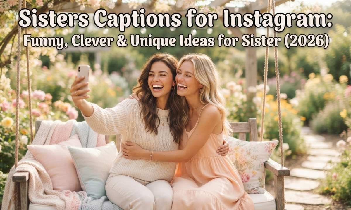 Sisters Captions for Instagram